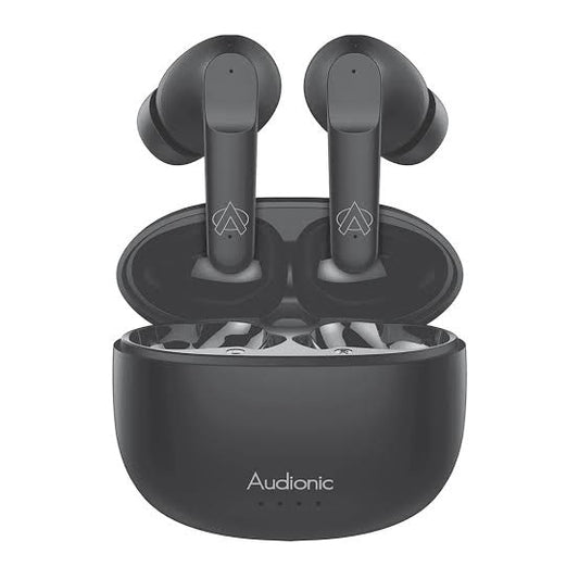Audionic Airbud 625 Pro Quad Mic, ENC Wireless Earbuds, Gaming mode