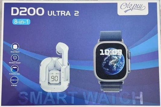 S300 Ultra 2 + Air31 Earbuds Smart Watch  - 10 in 1- with Earphone -  Wireless Charging