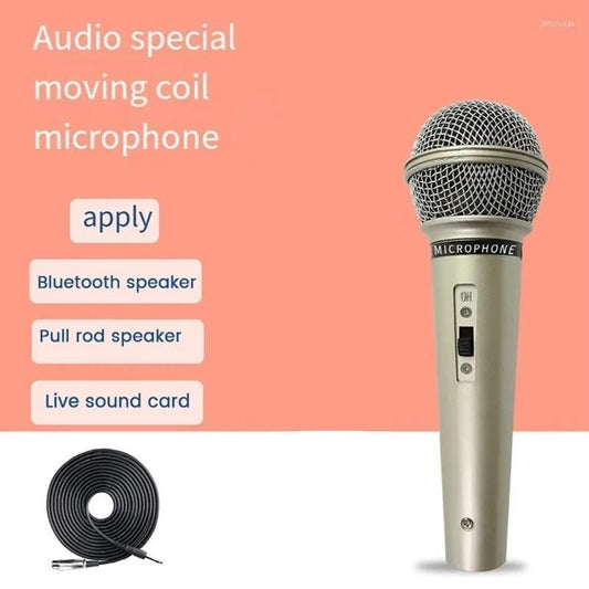 Microphone Silver Clear Voice Microphone