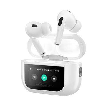 V20 Airpods Touch Screen Display, ANC+ENC Earbuds