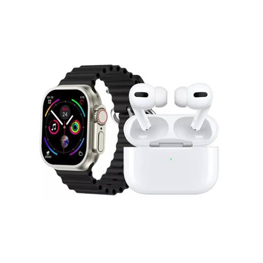 Use Ultra 18 Smart Watch + Earbuds Free