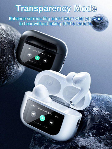 A9_Pro  ANC/ENC  Touch Control Bass Quality Bluetooth Wireless Earbuds For Android and iOS