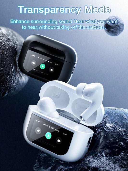 A9_Pro  ANC/ENC  Touch Control Bass Quality Bluetooth Wireless Earbuds For Android and iOS