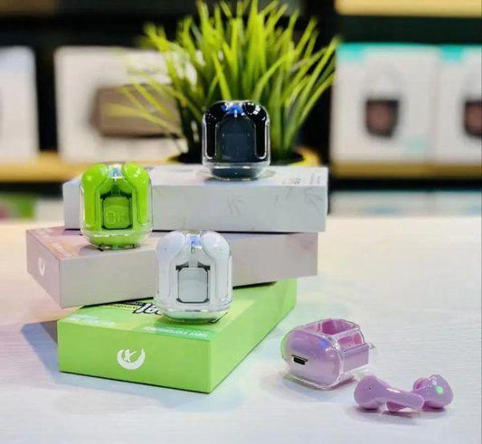 Air31 TWS With case Transparent Earbuds AirPods Style PROMISE TO SEL