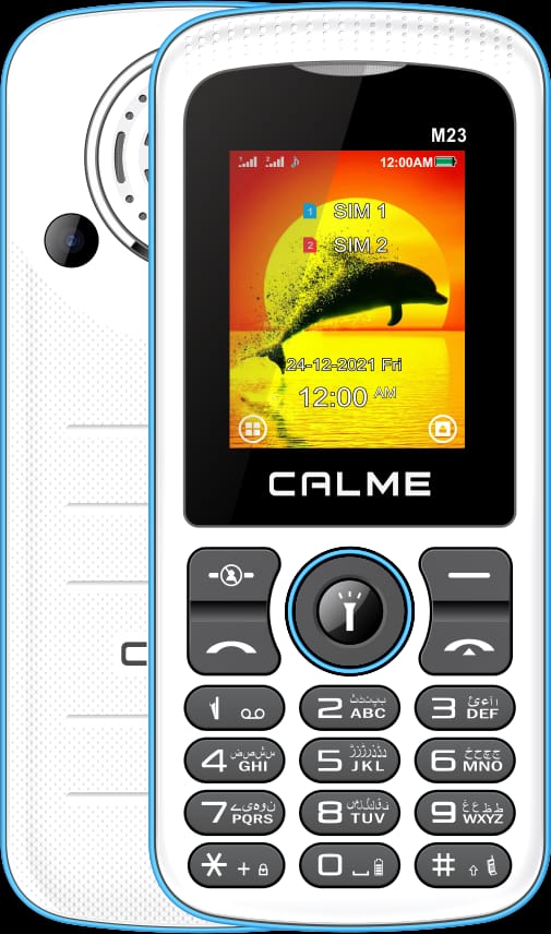 Calme M23 Mobile – Keypad Phone with 2000mAh Battery & Auto Call Recording | Buy in Pakistan