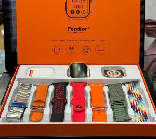 S100 smart watch Ultra 9 & 7 in 1 Strap Series and wireless charging