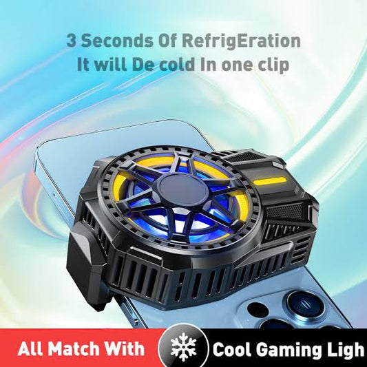 SL-01 Ultra-Fast Mobile Cooler , RGB Gaming Fan, Silent, Universal Clip-on Fit