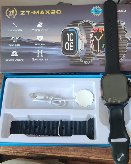 ZT-MAX20 Smartwatch – Power, Performance, and Style on Your Wrist