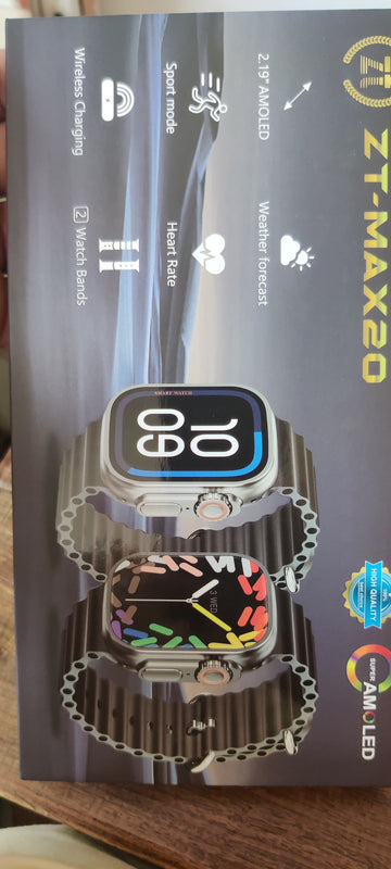 ZT-MAX20 Smartwatch – Power, Performance, and Style on Your Wrist