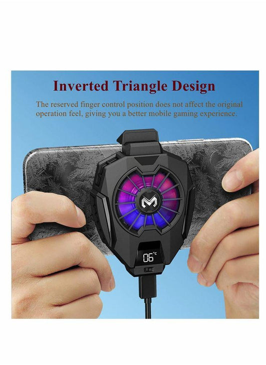 Premium PUBG Cooling Fan Portable, Powerful Mobile Radiator for Gaming