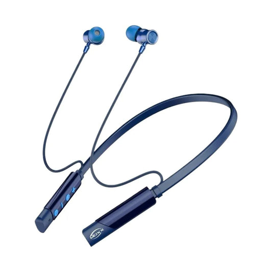 MOXX Wireless Neckband Earphones – 35 Hours Music Time, Super Bass, Bluetooth 5.3, Magnetic Buds, Type-C Fast Charging