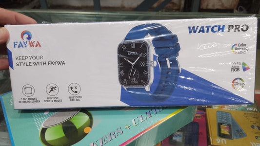 FAYWA PRO SMART WATCH WITH 1 YEAR WARRANTEY