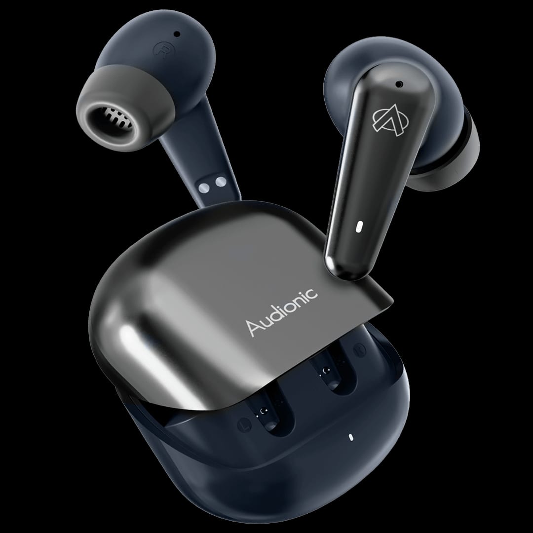 Audionic Airbud 550 Quad MIC ENC Earbuds, Gaming Mode