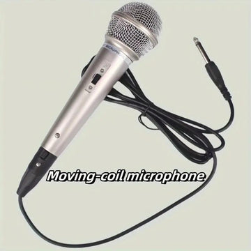Microphone Silver Clear Voice Microphone